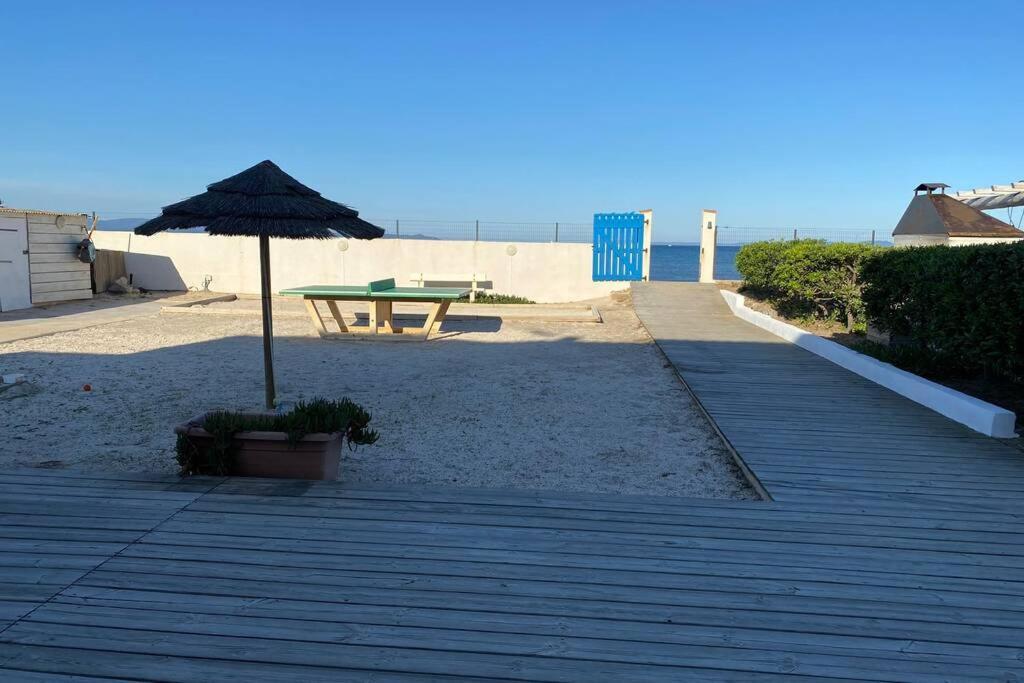 Apartament Hyeres Studio Les Pieds Dans L Eau Au Grand Sud Zewnętrze zdjęcie